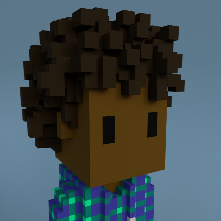Meebit #3406 — Portrait