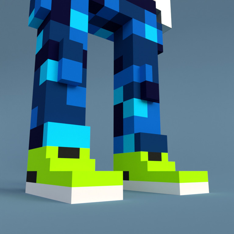 Meebit #3407 — Shoes