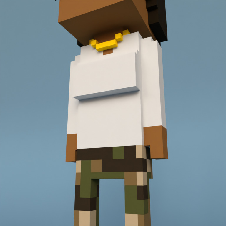 Meebit #3408 — Outfit