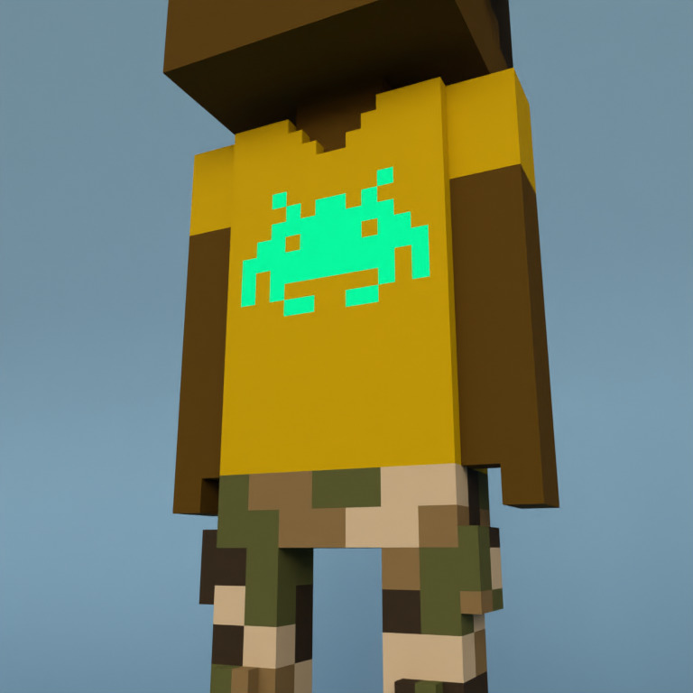 Meebit #3412 — Outfit