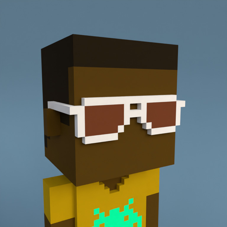Meebit #3412 — Portrait