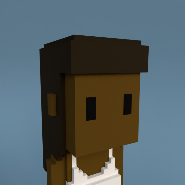 Meebit #3413 — Portrait