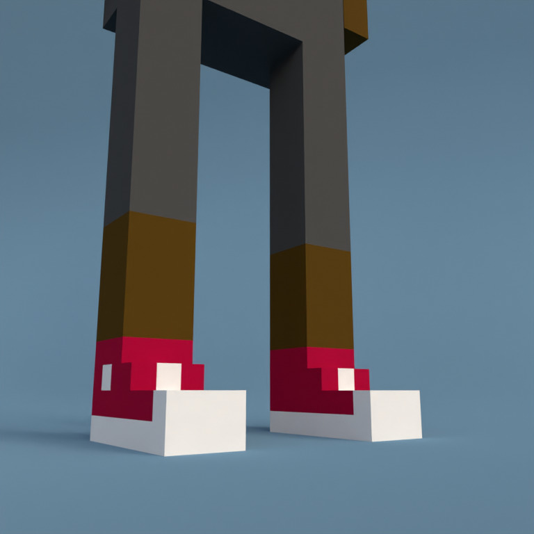 Meebit #3413 — Shoes