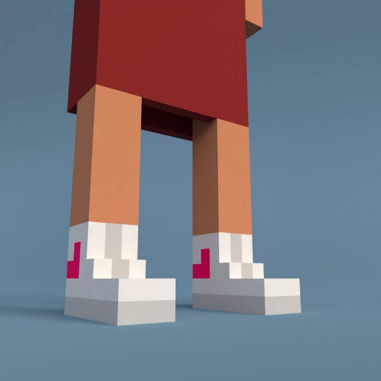 Meebit #3414 — Shoes