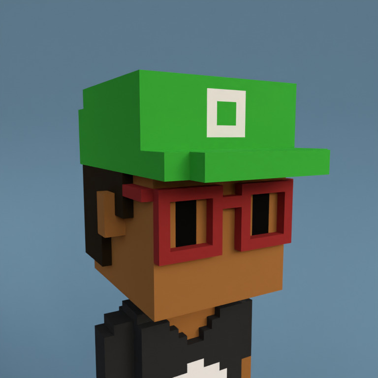 Meebit #3417 — Portrait