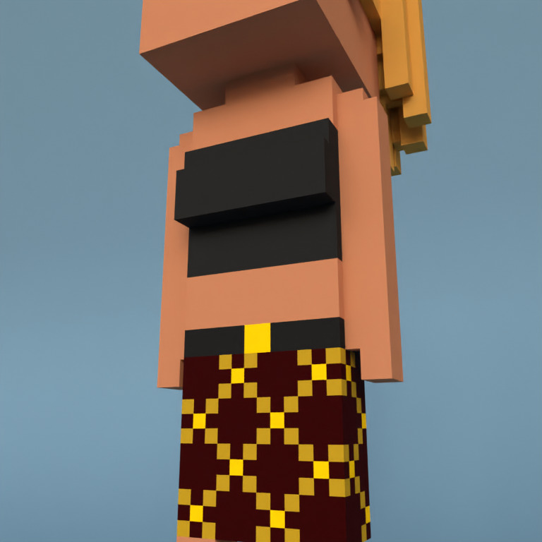 Meebit #3418 — Outfit