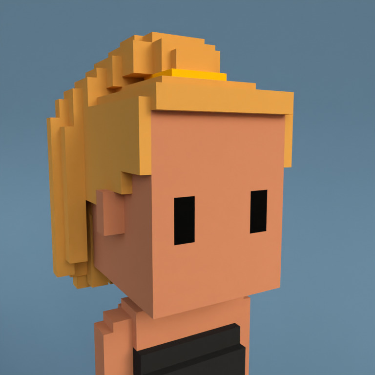 Meebit #3418 — Portrait