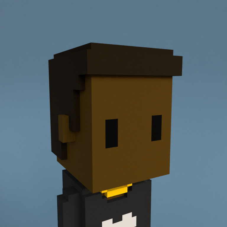 Meebit #3421 — Portrait