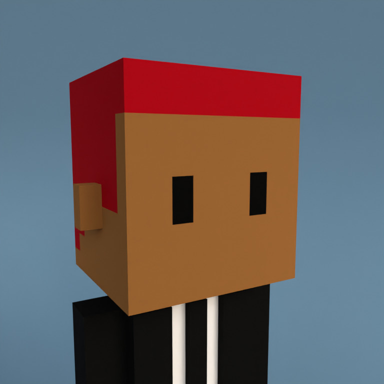 Meebit #3430 — Portrait
