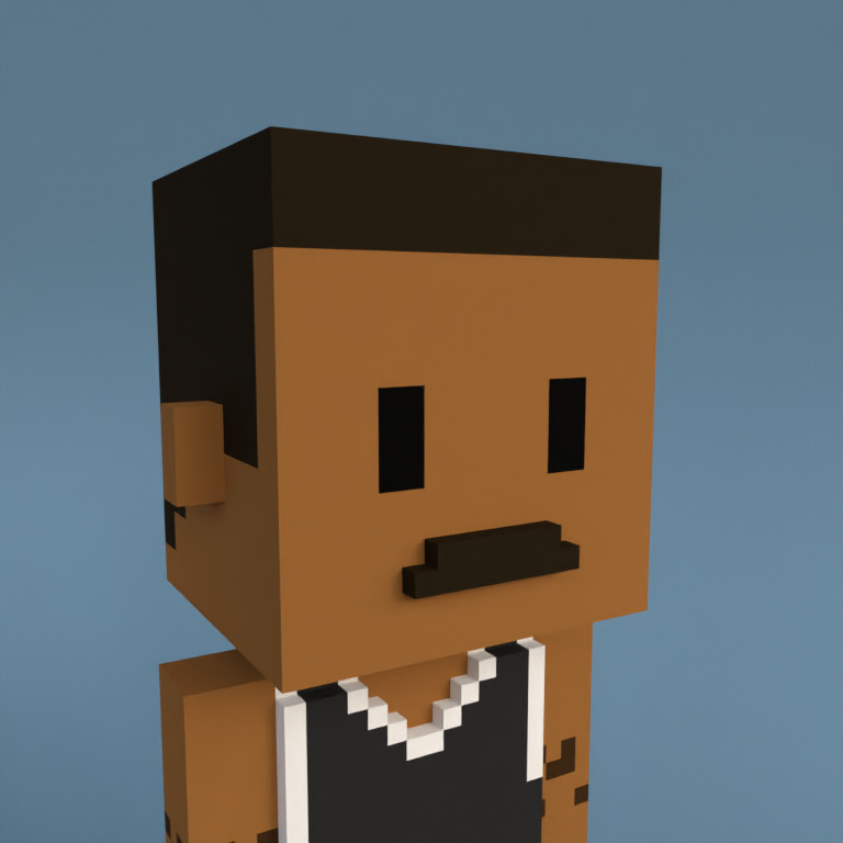 Meebit #3433 — Portrait