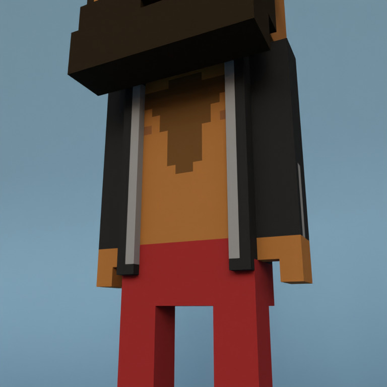Meebit #3436 — Outfit