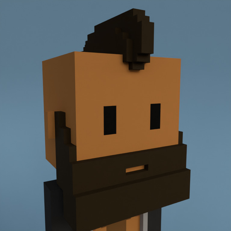 Meebit #3436 — Portrait