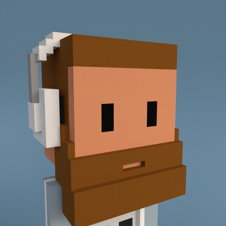 Meebit #3437 — Portrait