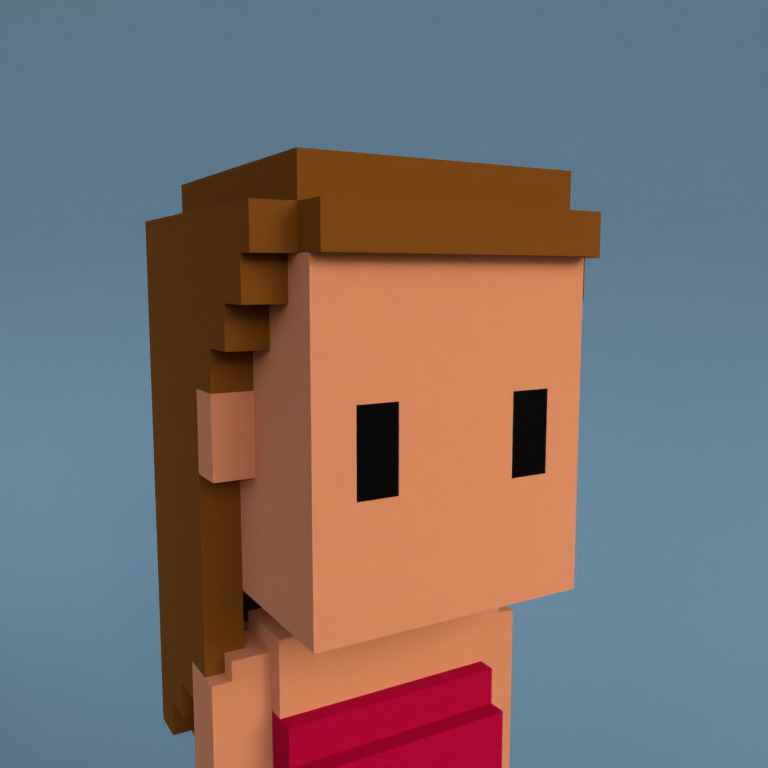 Meebit #3438 — Portrait