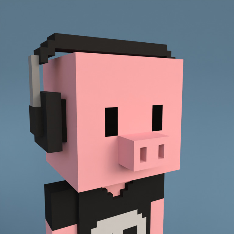 Meebit #3444 — Portrait
