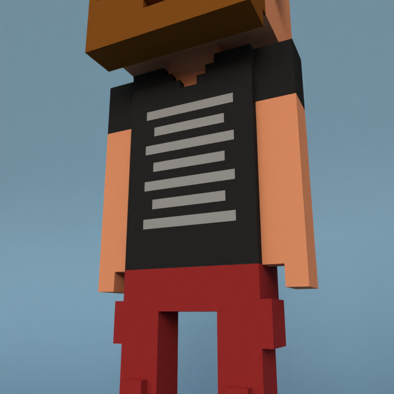 Meebit #3446 — Outfit