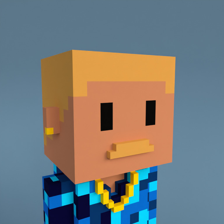 Meebit #3447 — Portrait