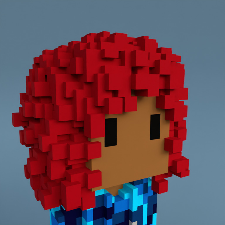 Meebit #3450 — Portrait