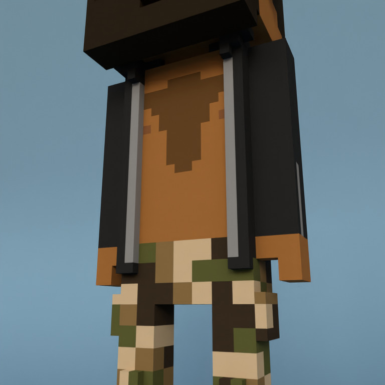 Meebit #3453 — Outfit