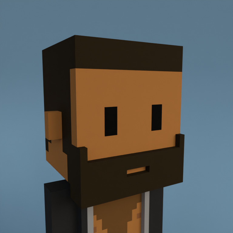 Meebit #3453 — Portrait