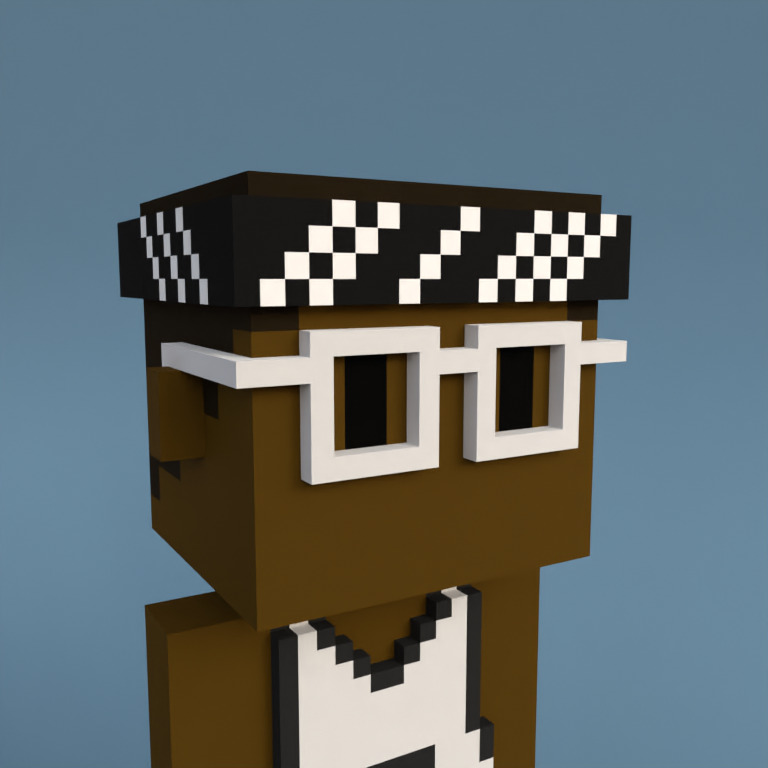 Meebit #3454 — Portrait
