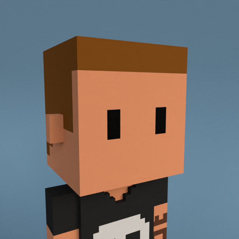 Meebit #3455 — Portrait