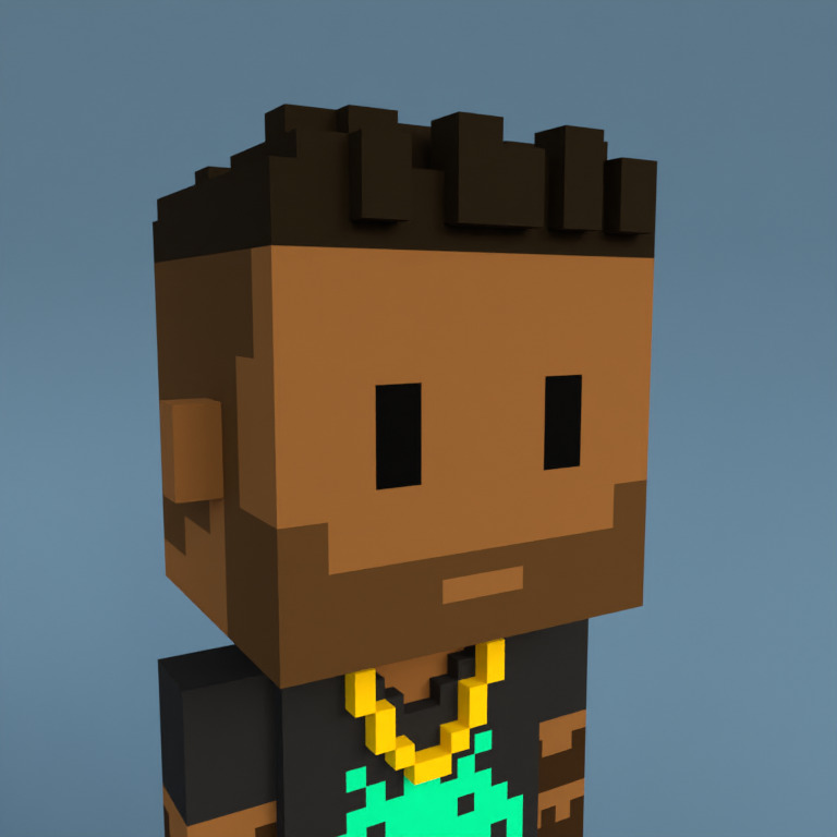 Meebit #3462 — Portrait