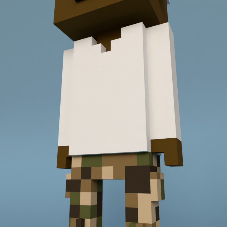Meebit #3463 — Outfit