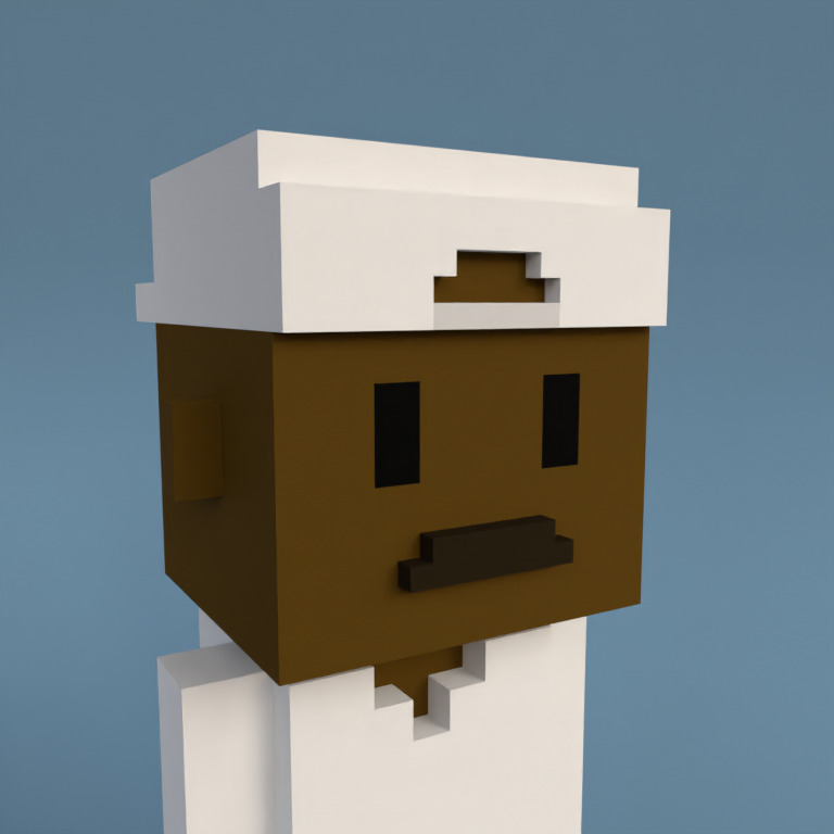 Meebit #3463 — Portrait