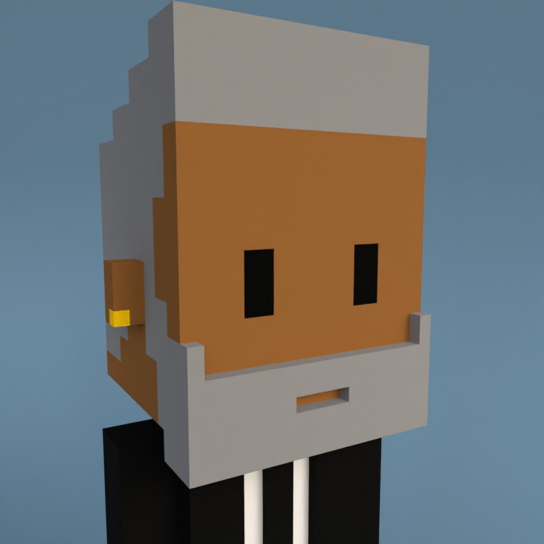 Meebit #3470 — Portrait