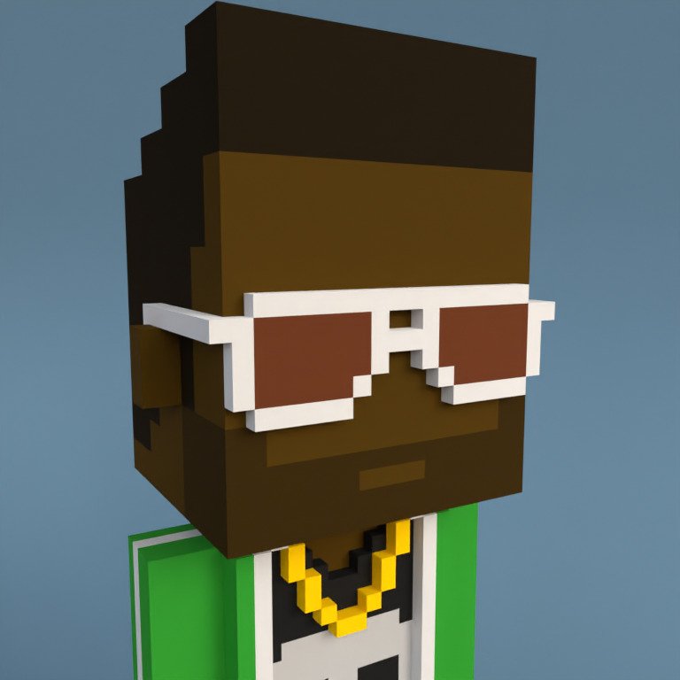 Meebit #3480 — Portrait