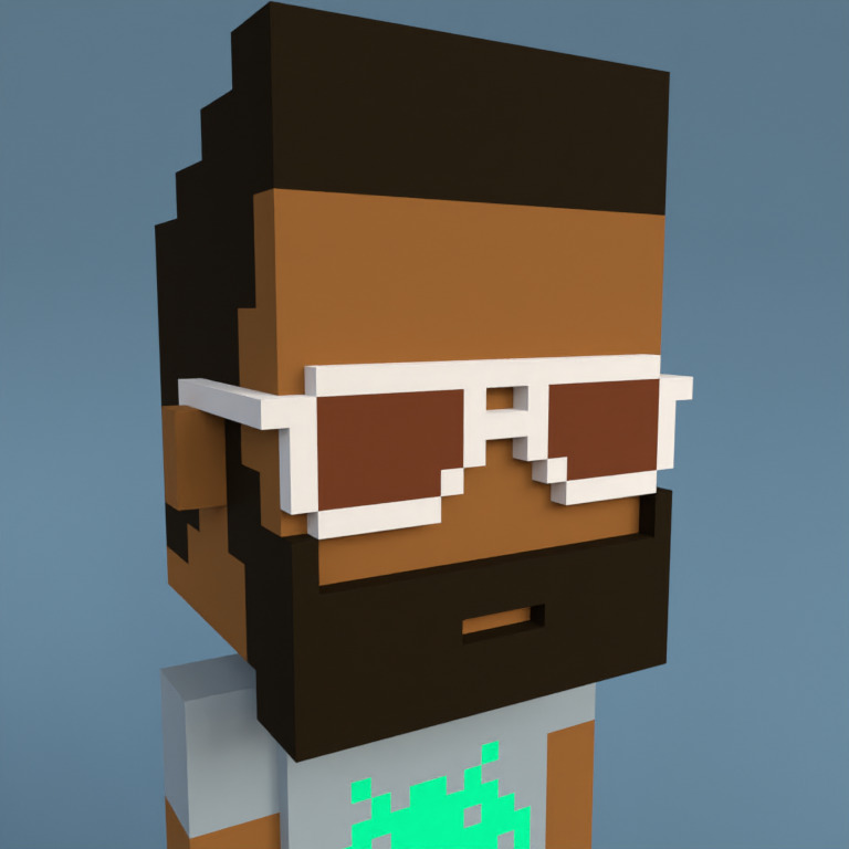 Meebit #3482 — Portrait
