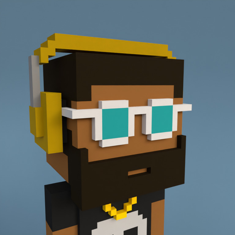 Meebit #3483 — Portrait