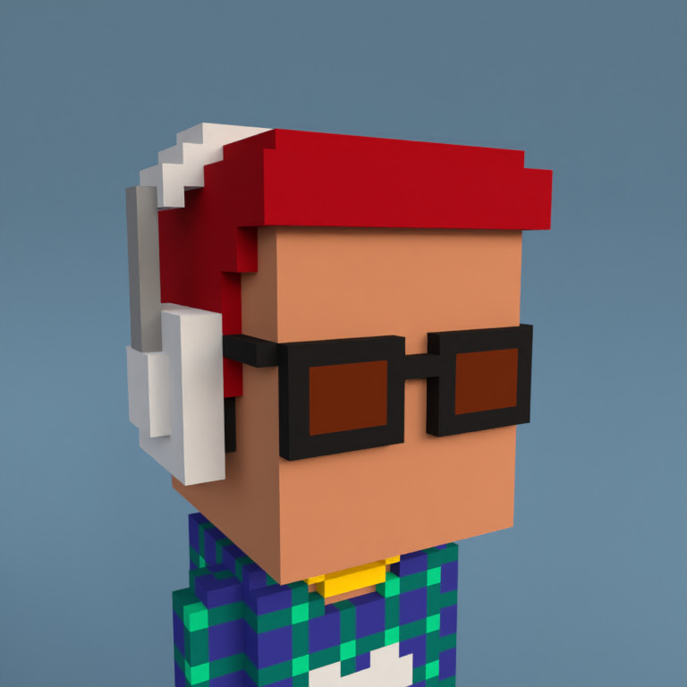 Meebit #3484 — Portrait