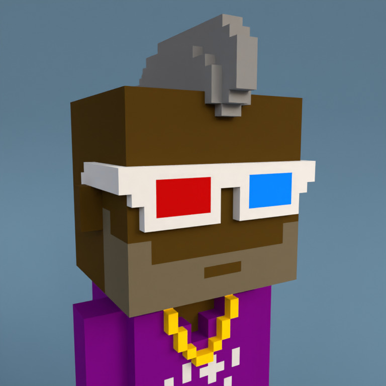 Meebit #3489 — Portrait