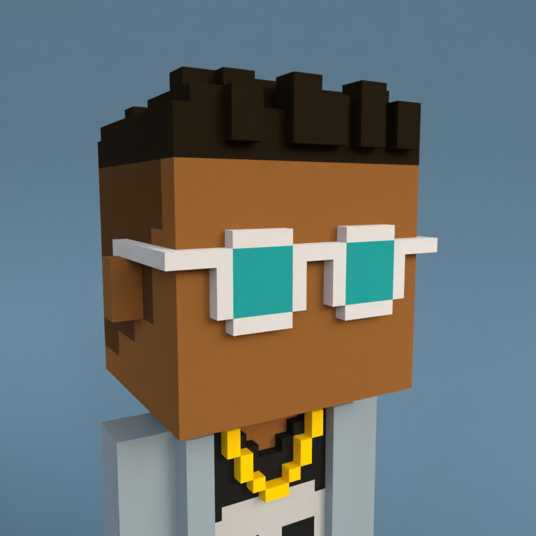Meebit #3490 — Portrait