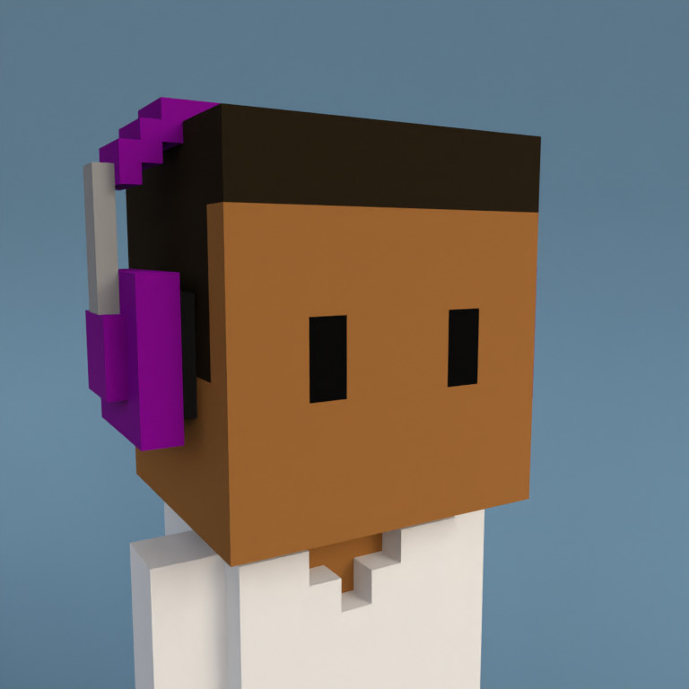 Meebit #3492 — Portrait