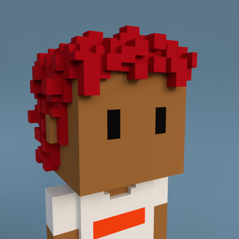 Meebit #3498 — Portrait