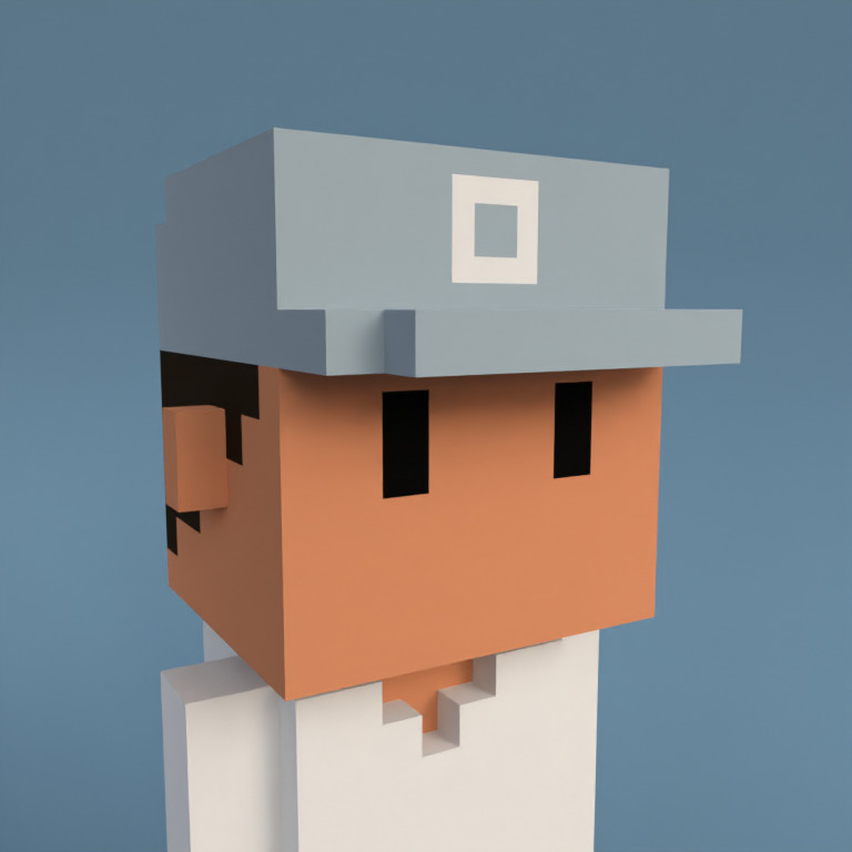 Meebit #3500 — Portrait
