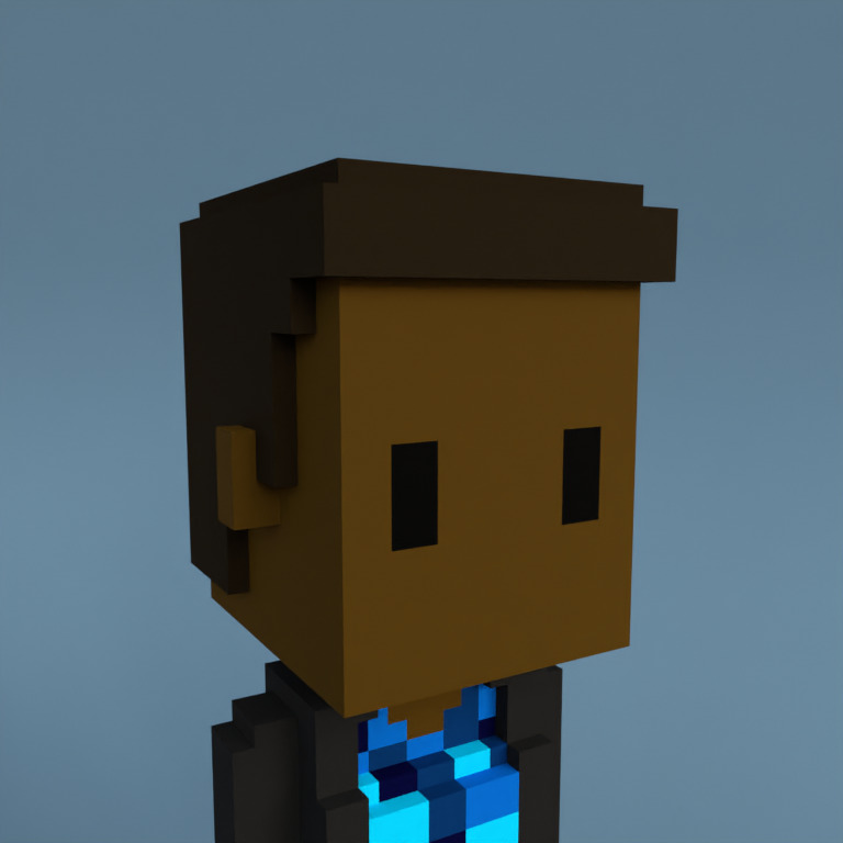 Meebit #3501 — Portrait