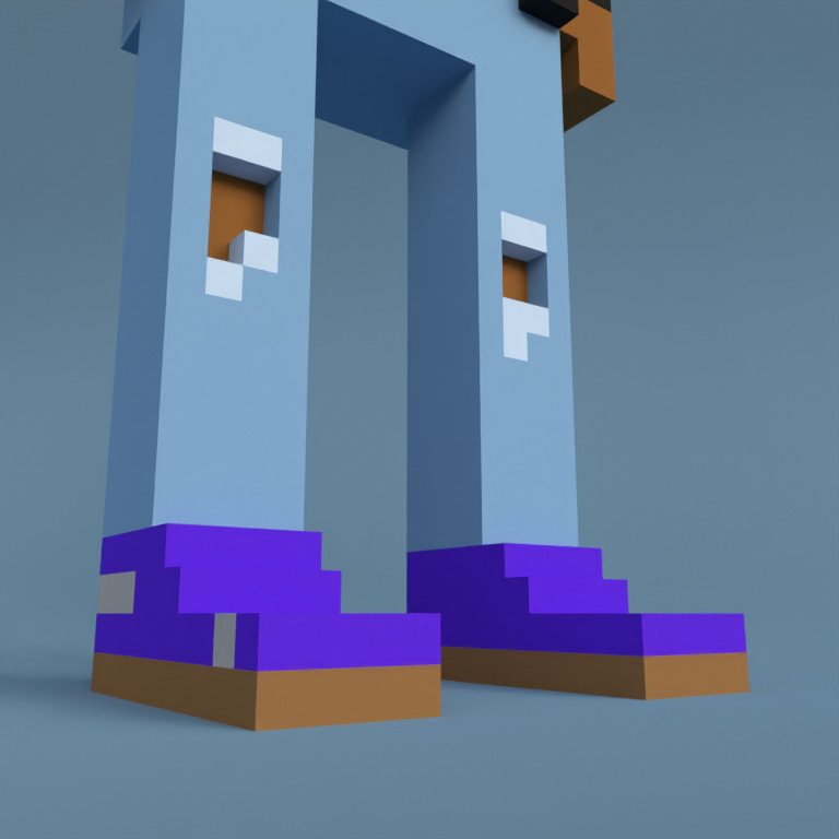 Meebit #3502 — Shoes