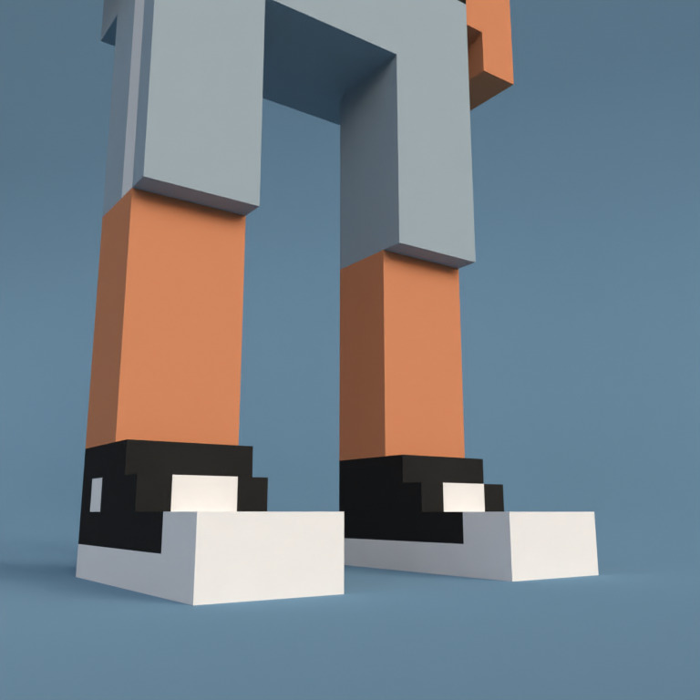Meebit #3509 — Shoes