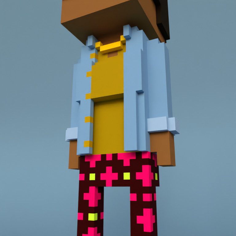 Meebit #3513 — Outfit
