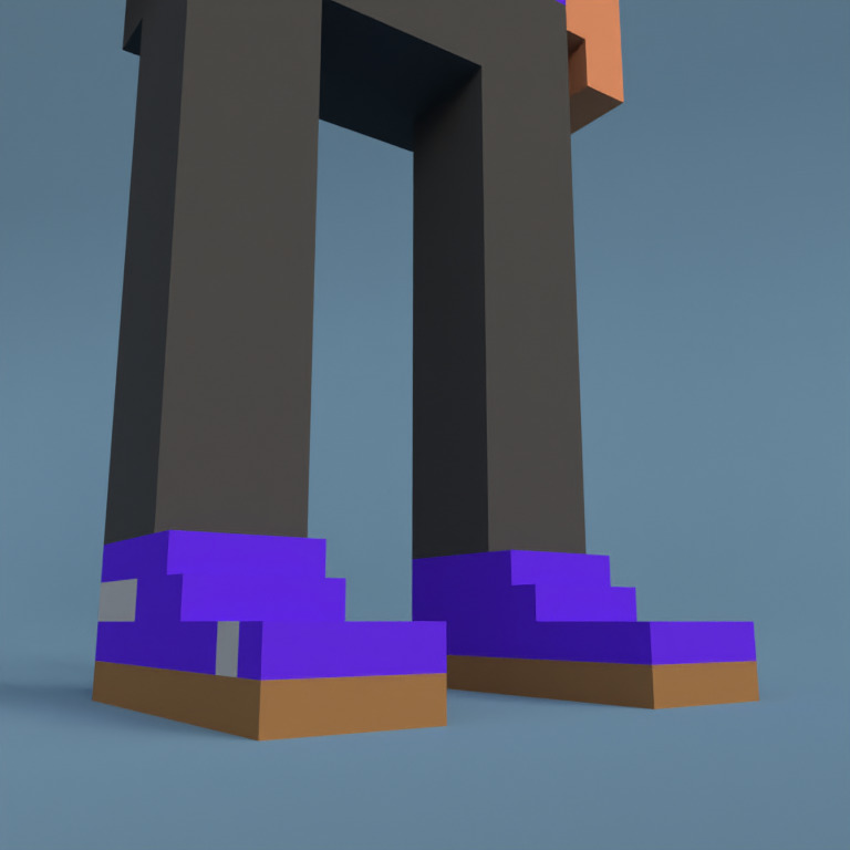 Meebit #3517 — Shoes