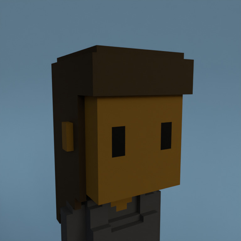 Meebit #3521 — Portrait