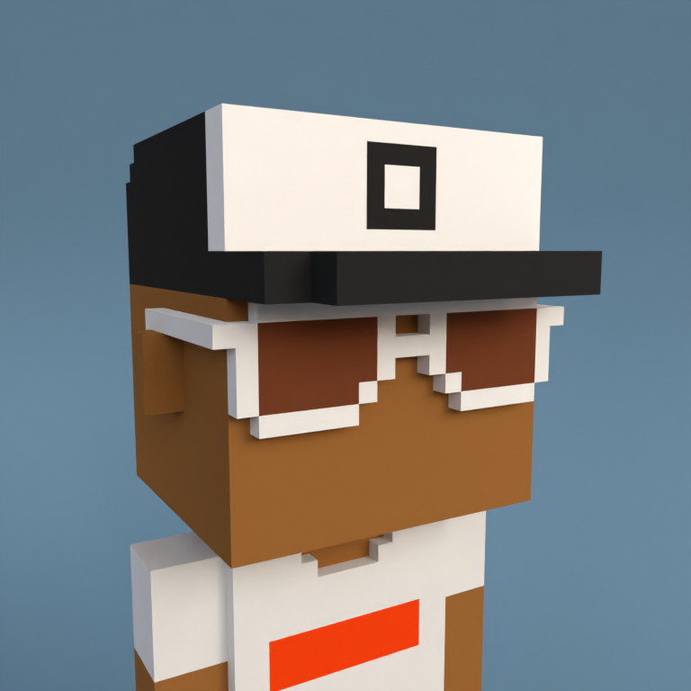 Meebit #3522 — Portrait