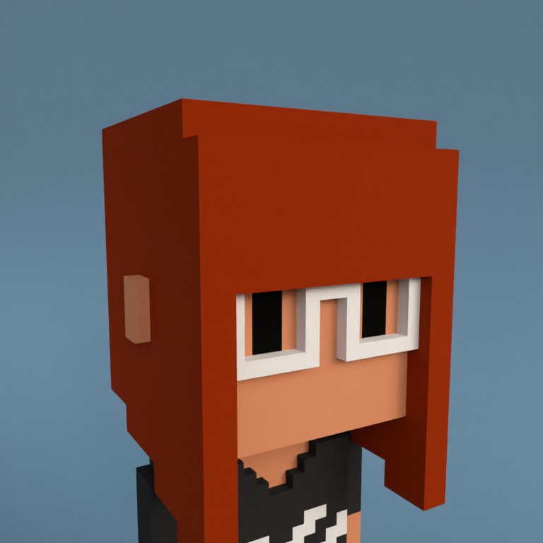 Meebit #3529 — Portrait