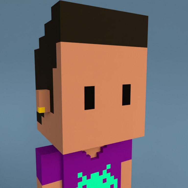 Meebit #3530 — Portrait