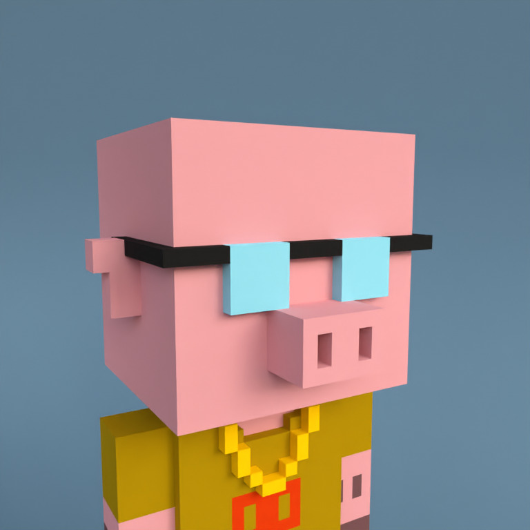 Meebit #3532 — Portrait
