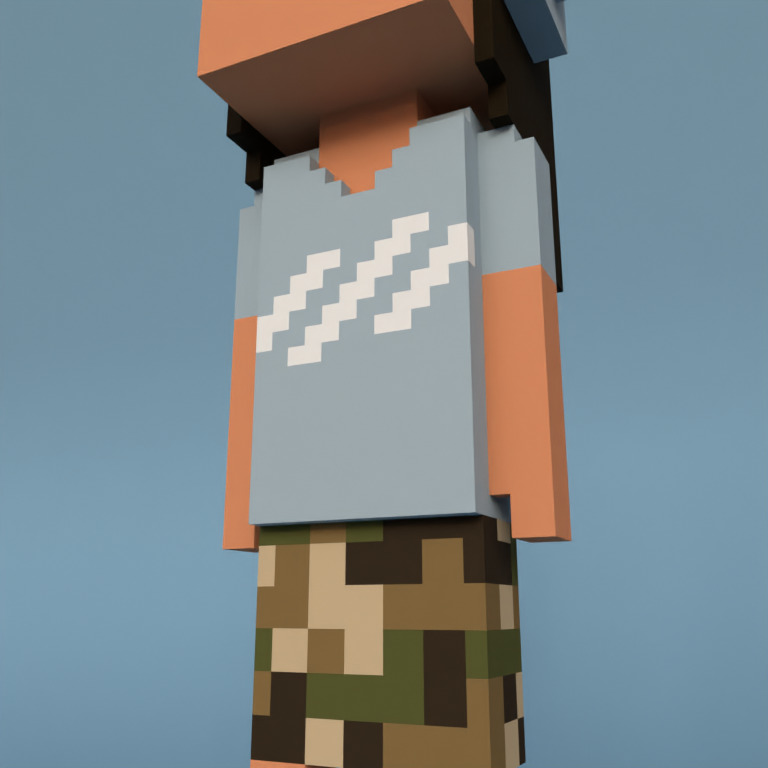 Meebit #3538 — Outfit